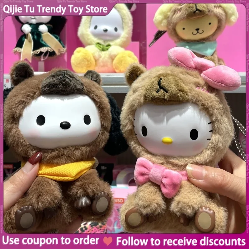 

In Stock Authentic Zen Capybara Vinyl Plush Blind Box Doll Cute Handheld Figurine Girl'S Gift Holiday Surprise Bag Pendant