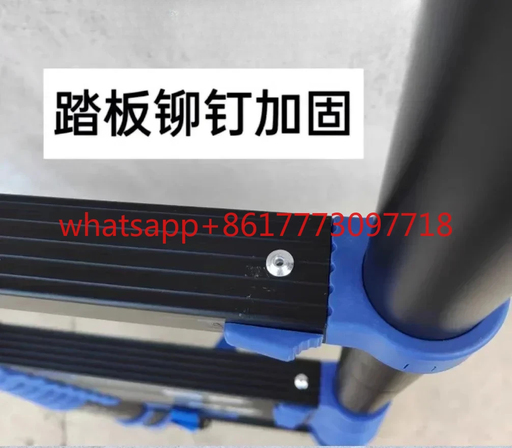 5.8m 6.2 Metri Scale Industriali In Alluminio Scala Diritta Portatile Per Uso Domestico Pieghevole Estensione Scale Telescopiche Scaletta