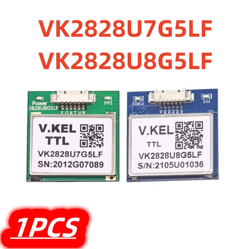 1 sztuk/partia VK2828U7G5LF VK2828U8G5LF TTL 1-10Hz z FLASH model sterowania lotem samolot moduł GPS z anteną