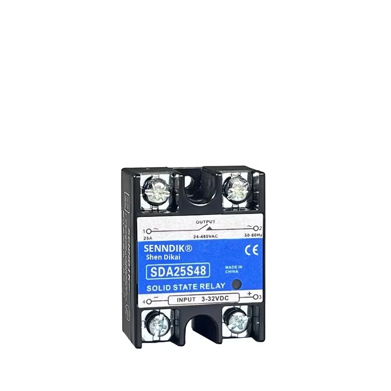 SAA80S48 80A Sealed Solid State Relay AC Control 480VAC General Purpose Low Power