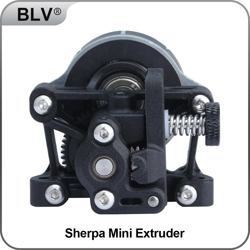 BLV 3d Sherpa MINI Extruder Injection moulding Light Weight DDB Extruder Compatible Ender3 CR10 CR6 TEVO 3D Printer