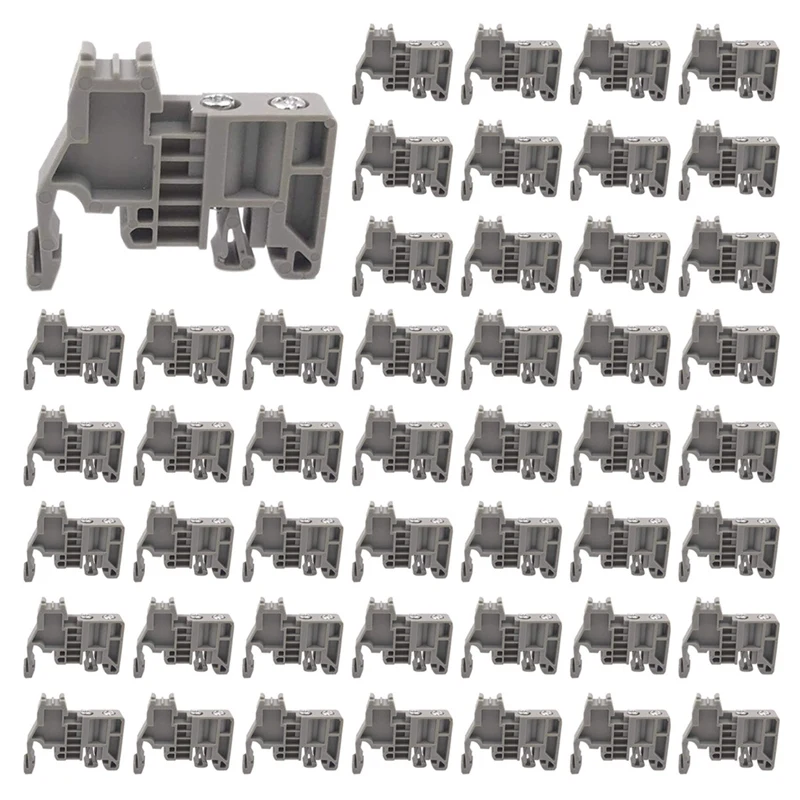 

ABRU-E/Uk Din Rail Terminal Blocks End Stopper Bracket Grey,Terminal Block Connector(Pack Of 500)