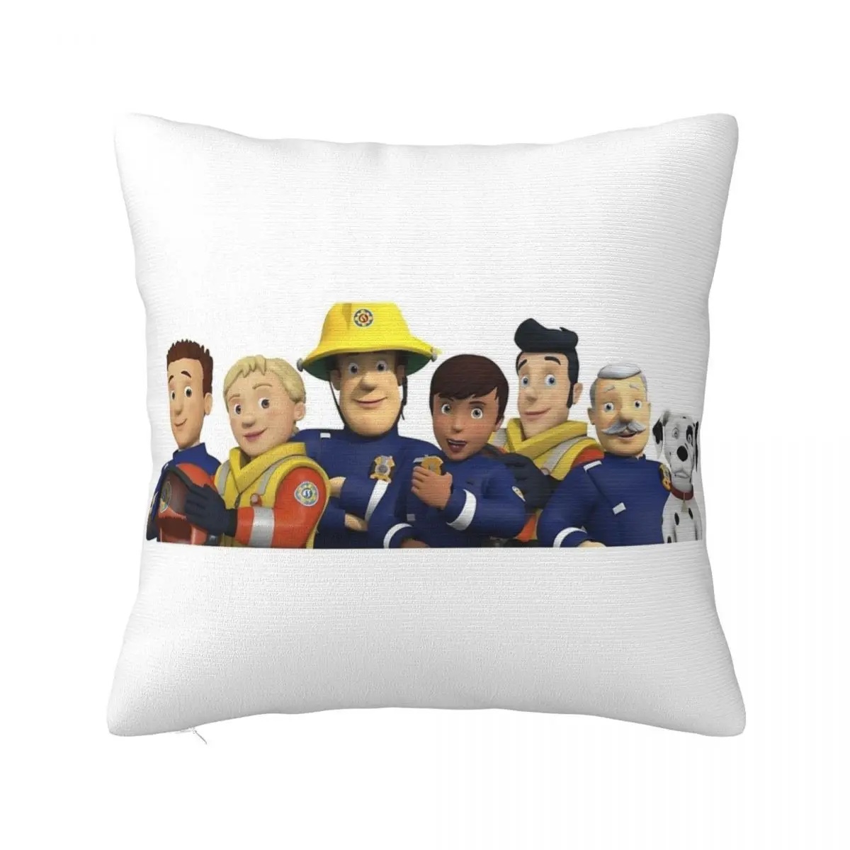 

Наволочка Fireman Sam, мягкая искусственная декоративная подушка, Обложка для дома, квадратная, 18 дюймов