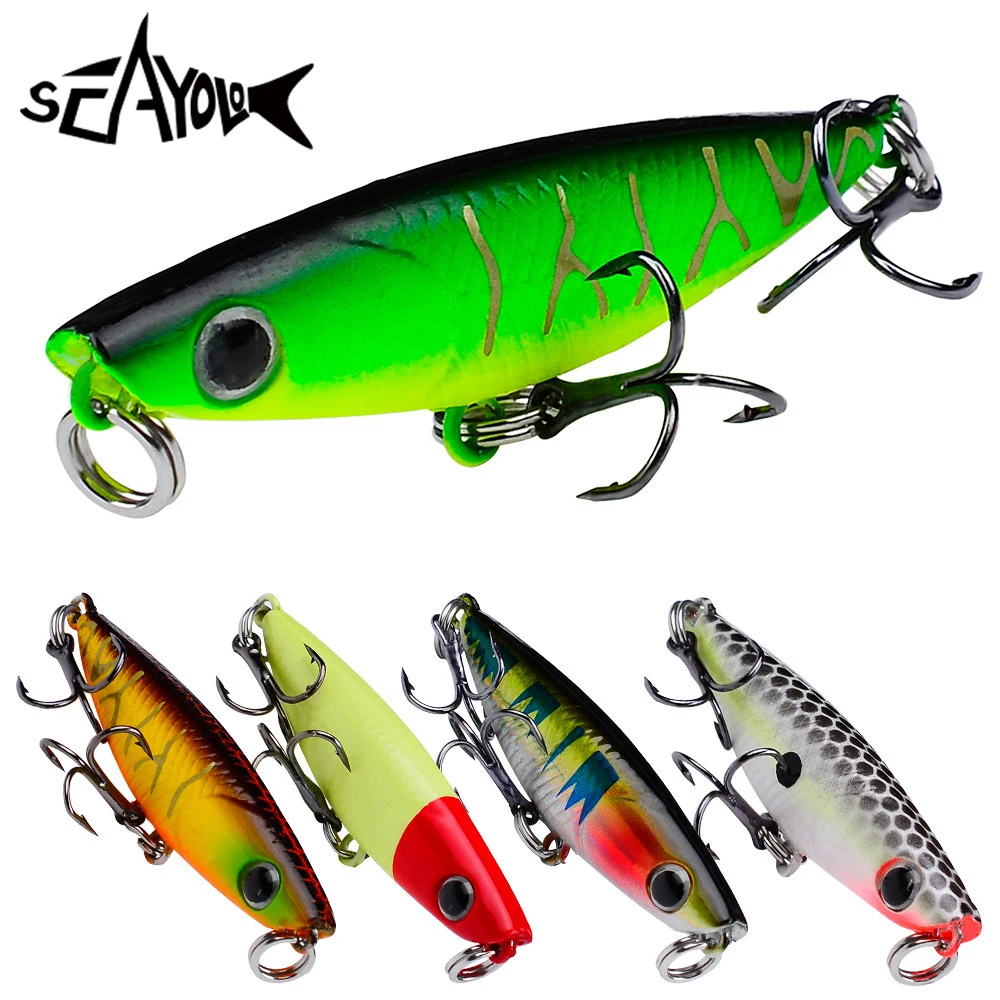 

Sea.Yolo Sinking Hard Bait 4.7CM 2G Inner Ball Fishing Lure Laser Skin With Sharp Barbed Hook for Topwater Pesca Fishing Tackle