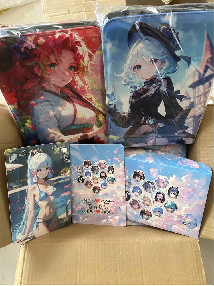 New Goddess Story Youkashe Secret Of The Beauty Part 2 Female Lead Sister A5 Thick Card Anime Rem Kafka Swimsuit Bikini Cards