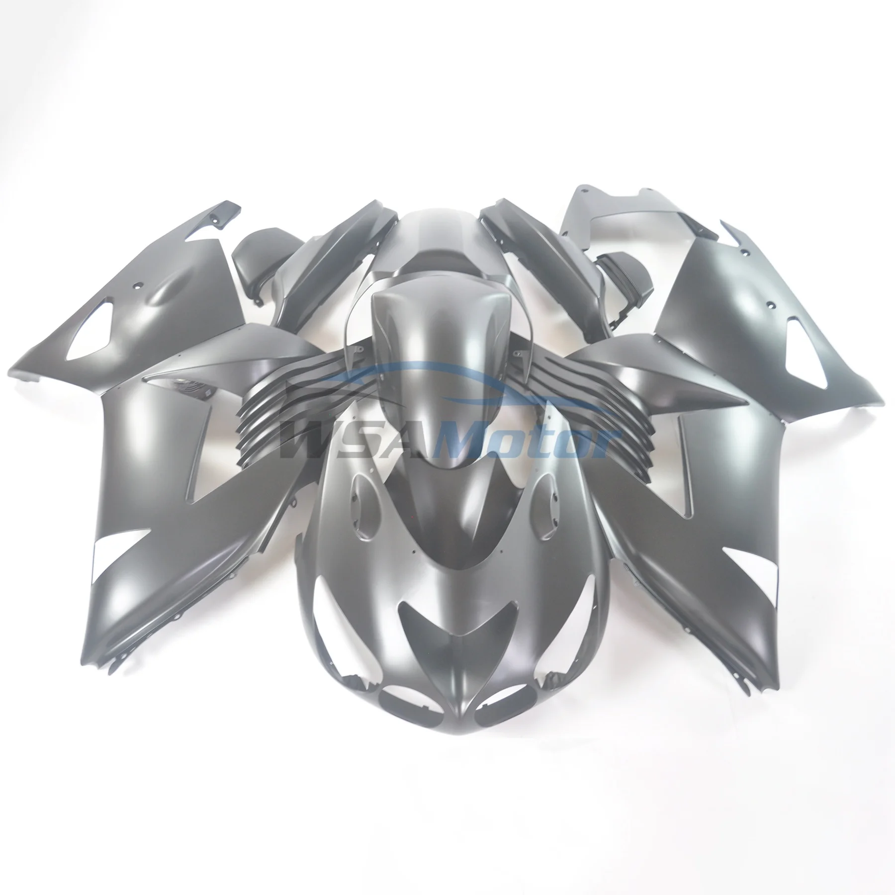 For Kawasaki ZX14R ZX-14 zx14 ZZR1400 2006 2007 2008 2009 2010 2011 Aftermarket Bodywork Set Bodywork Rear Tail Front Upper Nose
