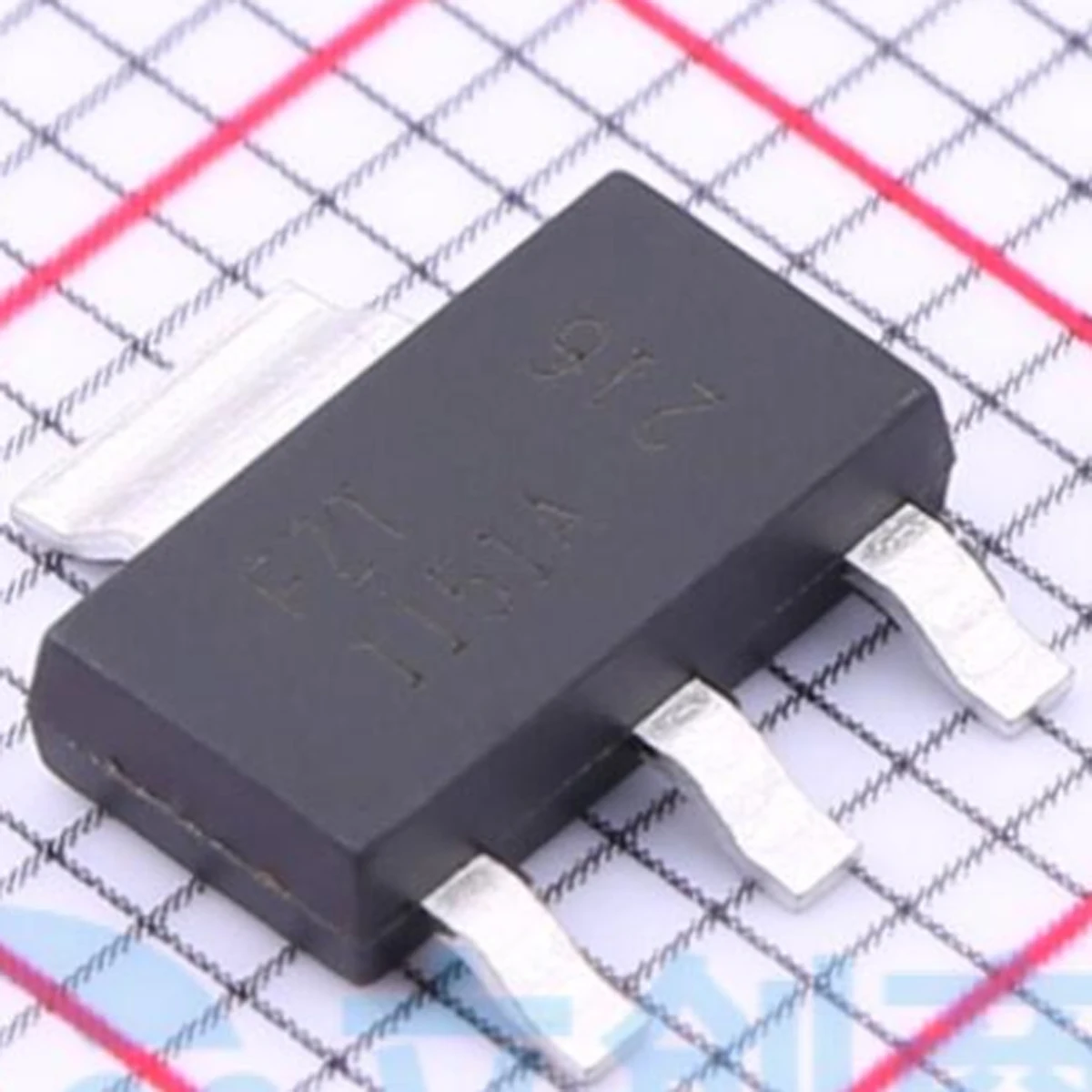 トランジスタfzt1151a,bjt 2.5w,40v,3a,pnp,sot-223,fzt1151ata,10個