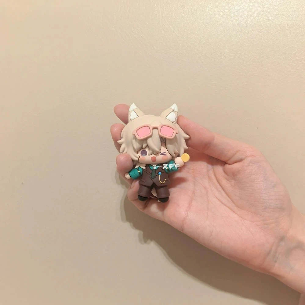 

Anime Honkai：Star Rail Aventurine Cute 7.5cm PVC Figure Model Decoration Cartoon Ornament Cosplay Gift