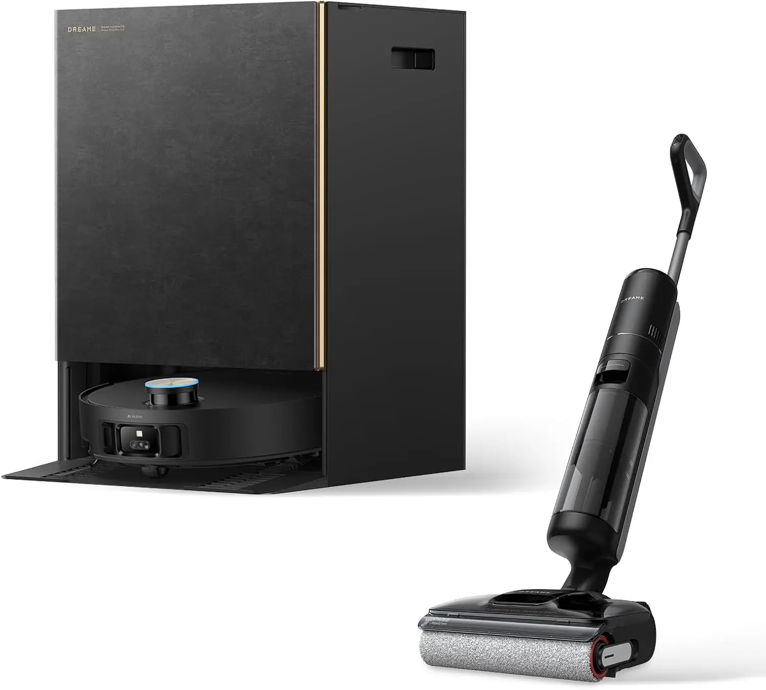 

dreame Matrix10 Ultra Robot Vacuum and Mop with H12 Pro FlexReach Wet Dry Vacuum Cleaner Combo Smart Cleaning Set