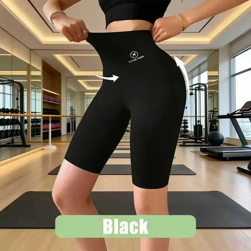2026 M-L 13-inch women's short pants - sports pants - suitable for women - new cycling and sports pants - high-waisted supportiv image 3