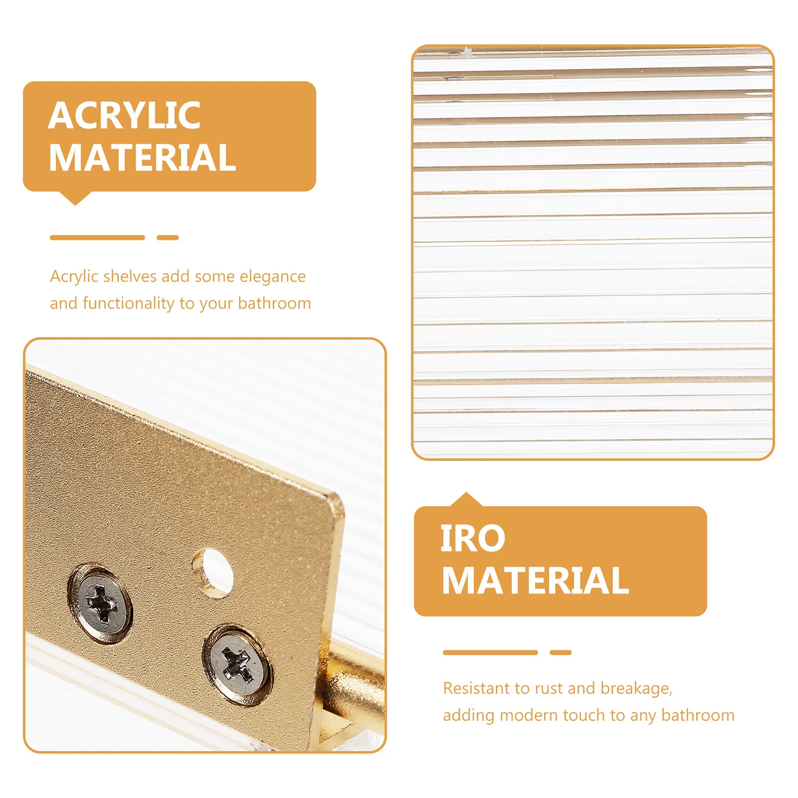 

Wall Mounted Toilet Paper Holder Shelf Modern Acrylic Iron Roll Paper Rack Bathroom Storage Organizer Towel Hanger