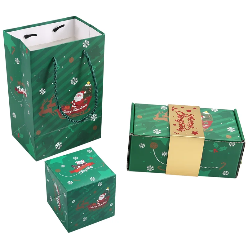 

Модернизированная коробка-сюрприз для денег, рождественская коробка-сюрприз - подарочная коробка для наличных, роскошная подарочная коробка с взрывом наличных, зеленая