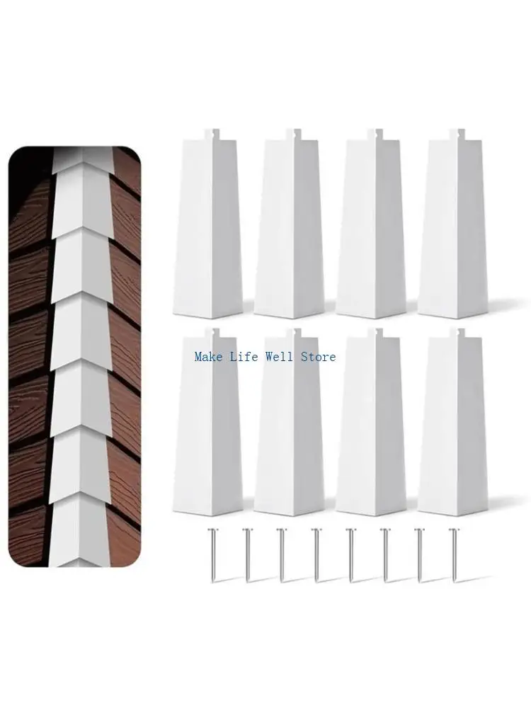 

Wall Corner Covers Aluminum Caps Wall Corner set for Improved Durability