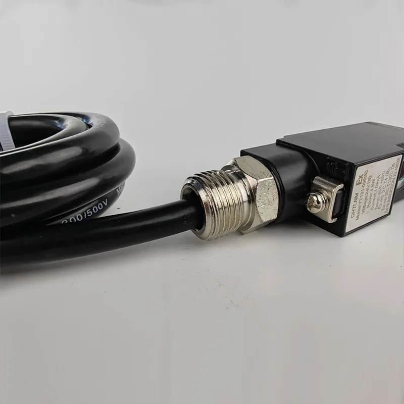 IP65 Waterproof Explosion‑Proof Solenoid Coil Pulse Valve Electromagnetic Coil AC220V DC24V Inner Hole 9‑20mm Pneumatic Fitting