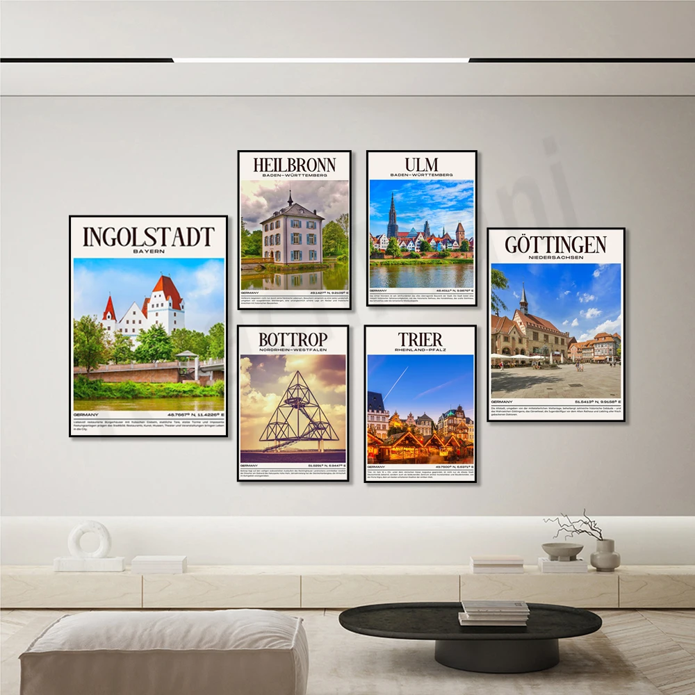 ريكلينغهاوزن، بوتروب، جوتينجن، هايلبرون، فورزهايم، وولفسبورغ، أولم، أوفينباخ، فورث، ويرزبورغ، ملصق مدينة إنجولش تيت #3