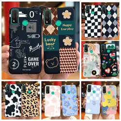 For Huawei P Smart 2020 Phone Case Lovely Printing Jelly Silicone TPU Soft Cases For Huawei P Smart 2020 POT-LX1A Funda