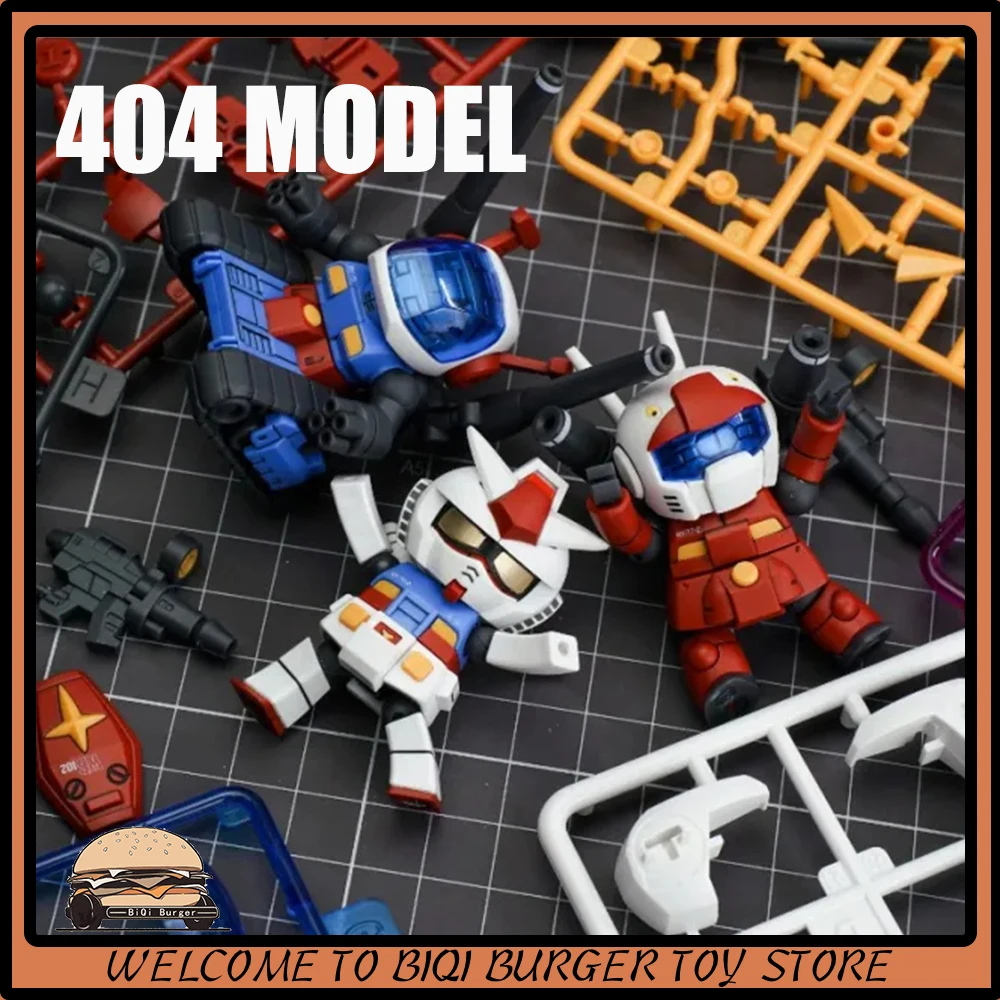 NOVO 404 Modelos Operação V Montagem Modelo Kit Q Versão 6cm UC.0079 Mar. SIDE 7 Figuras de ação Adesivo de abastecimento de água Brinquedo infantil presente