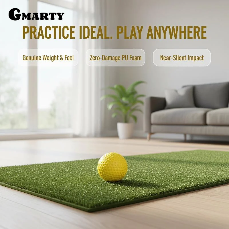 Golf Balls 10pcs Indoor Or Outdoor Practice Golf Balls Yellow PU Soft Golf Balls Golf Training Aid Balls