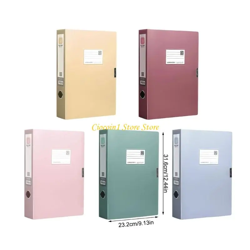 A3PC Waterproof File Sorting Box Presentation Organiser Box For Reports Contract