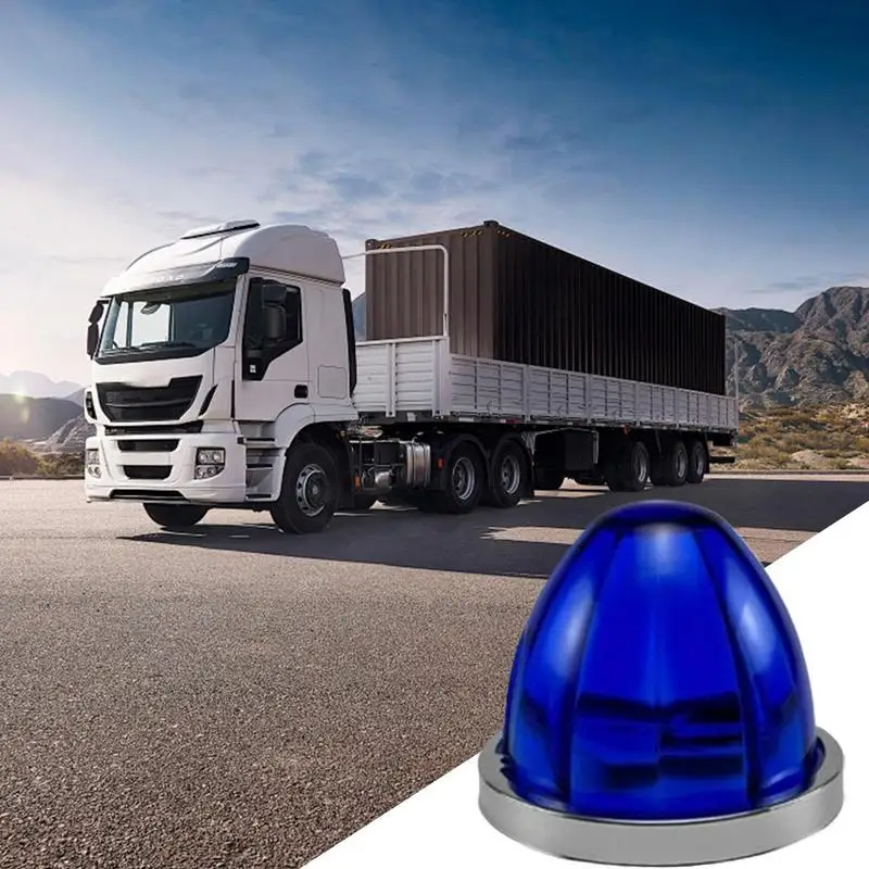 Luces marcadoras laterales de sandía para vehículos de 12-24V, reemplazo de iluminación auxiliar con rendimiento estable para