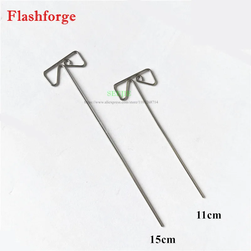 

1Pc Updated For Flashforge Dreamer AD5X 3D Printer Parts Cleaning Needle Unclog Pin 11cm 15cm