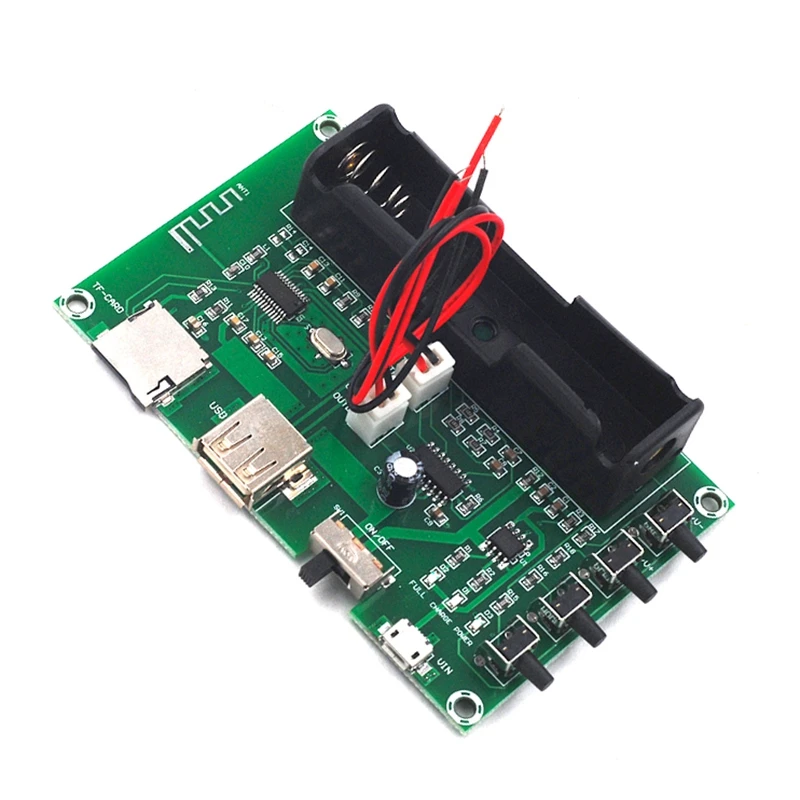 Imagem -04 - Placa Amplificador de Potência Bateria de Lítio Bluetooth Potência Digital 10w Faça Você Mesmo Pequeno Orador Recarregável Xh-a150