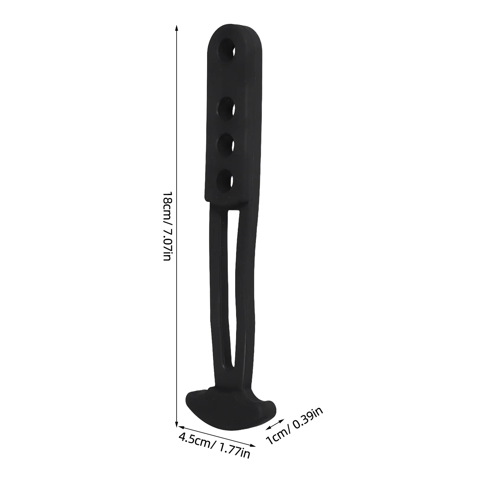 3Pcs Yacht Marine Ladder Rubber Retaining Straps Waterproof Boat Boarding Adjustable Mounting Hole Replacement Telescoping