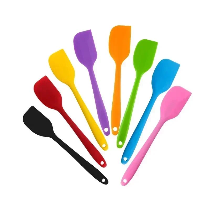 Small Baking Spatula Silicone Scraper Making Cake Gadgets Cream Spatula DIY Baking Kitchenware Delicious