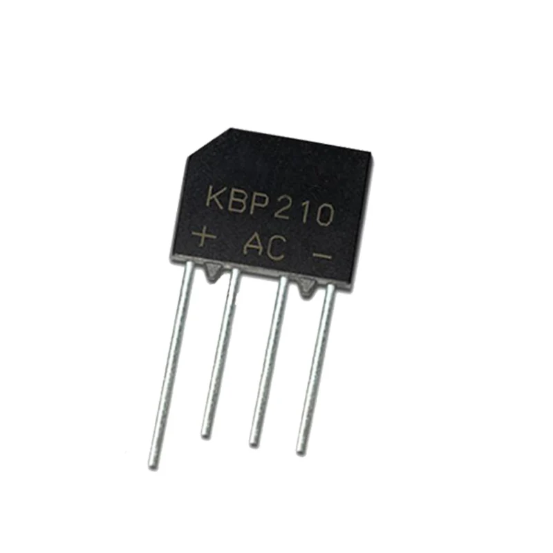 10pcs KBP206 KBP210 KBP307 KBP310 KBP410 2A/600V 2A/1000V 3A/700V 3A/1000V 4A/1000V Bridge Rectifier