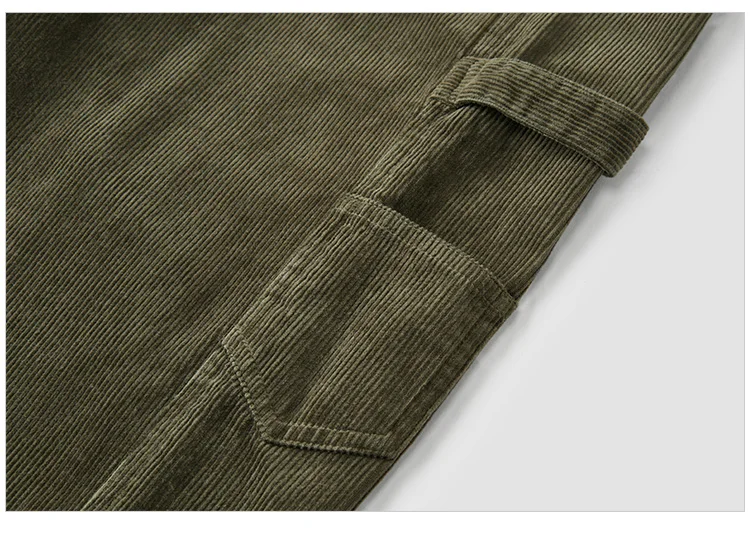 Semir Freizeithose für Damen, Cord-Baumwolle, weites Bein, Hose, 2025, neuer Winter-Vintage-Arbeitskleidungsstil – Detail 11