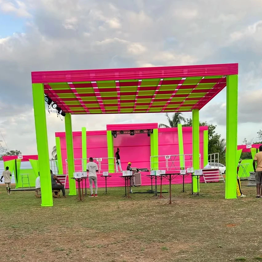 

Aluminum Movable Trusses School Celebrations, Hanging Lights/compatible Performing /advertising Stage Truss Roof