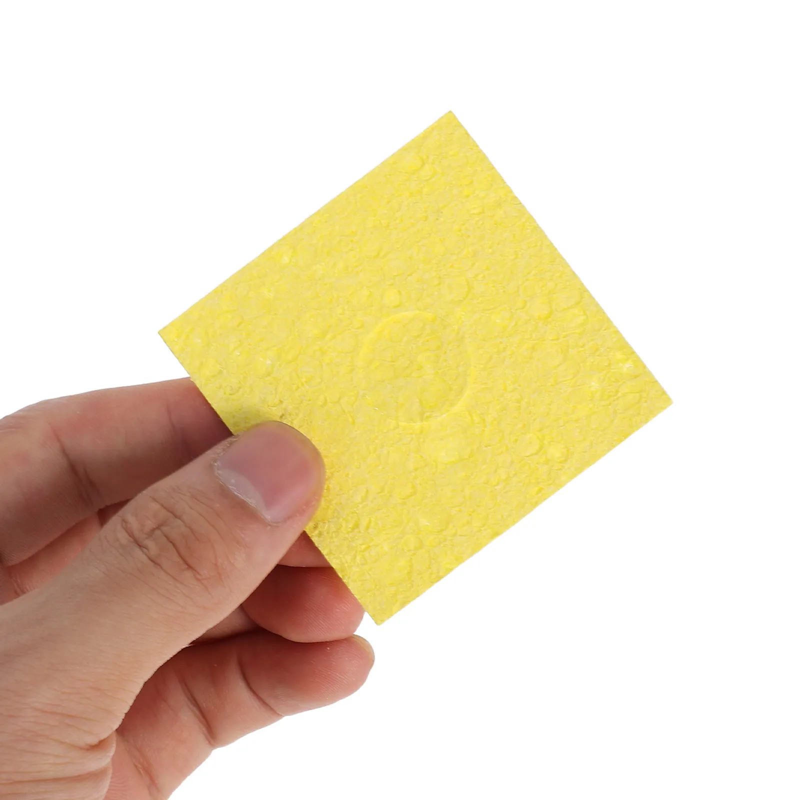 

20pcs Hermit Crab Sponges 2.3" Unbleached Square For Tank Humidity Water Drinking Safety Moisture Retention Pet Crab Supplies