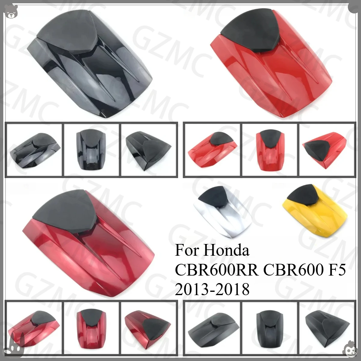 Motorcycle Rear Seat Tail Cover For Honda CBR600RR CBR600 F5 2013 - 2018 Rear Seat Cover Cowl Solo Fairing 2014 2015 2016 2017