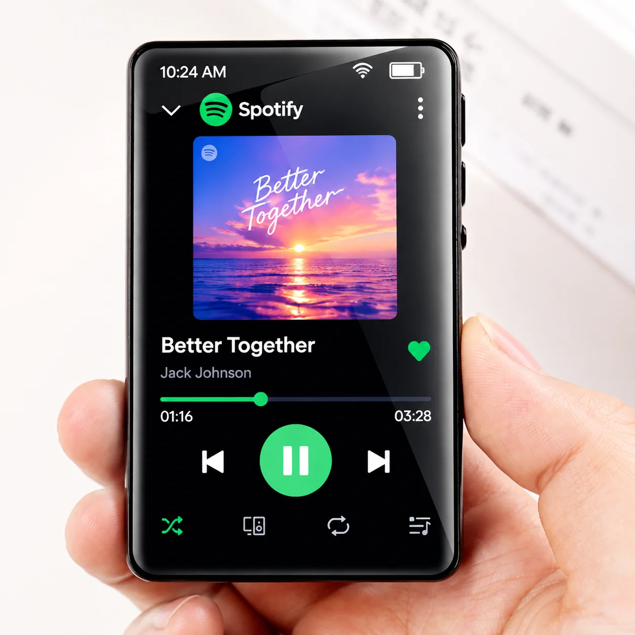 reproductor mp3 mp4 famue pa03 de 283 pulgadas con wifi android 10 octa core 2gb de ram 16gb bluetooth spotify deezer melon yt music para estudiantes