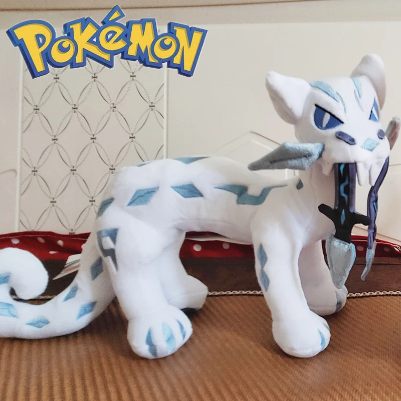 

Pokemon Genuine Plush Doll Chien-pao Scream Tail Flutter Mane Slither Wing Stuffed Plushine Pillow Anime Figure Sofa Decor Toys