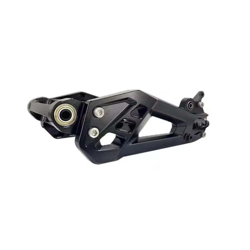 Electric Vehicle Motor Modification Flat Fork CNC Aluminum Alloy Double Tube Brushless Rocker Arm Reinforced DC