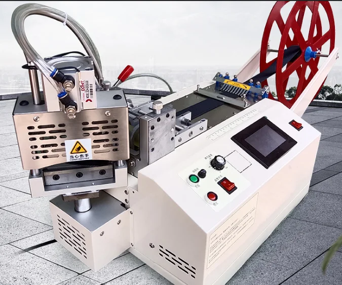 Multi-Angle Automatic Electric Cutting Nylon Webbing Rotary Cutter Head Hot Cold Computer Cutting Machine Plastic Cartons