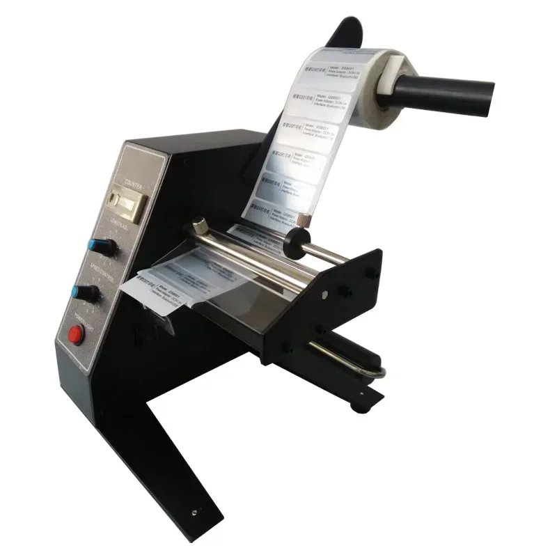 Desktop Label peeling machine,Label separator,automatic Label retractor,Label Rewinder