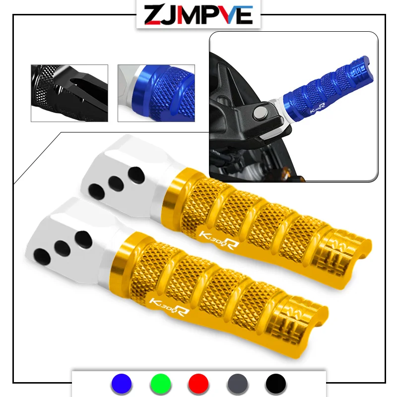 NEW For K1300R K1300S K1300 R/1300S 2009-2015 Motorcycle Passenger Rear Footrest Footpegs Pedals Foot Rests k1300r k1300s