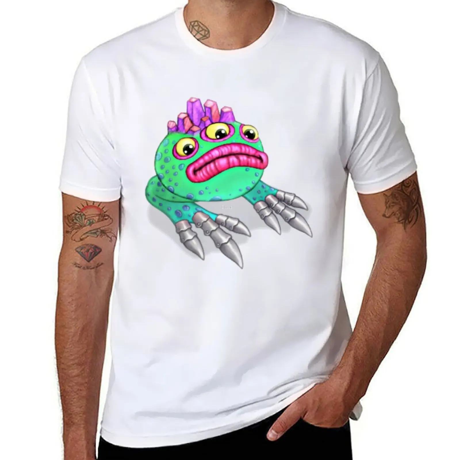 

My Singing Monsters character Fwog T-Shirt t shirts for man slim fit t shirts with prints T-Shirt