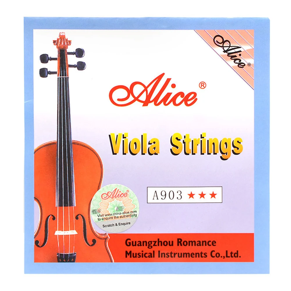 

Steel Core Viola Strings Special Process Viola Strings A903 A-2nd Steel Core For Beginners German Silver Winding