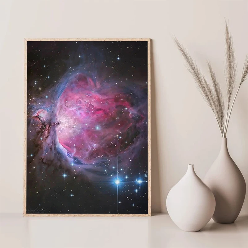 Universe Space Poster Veil Rosette Nebula Black Hole Galaxy Posters for Wall Art Home and Decoration Decorative Paintings Canvas