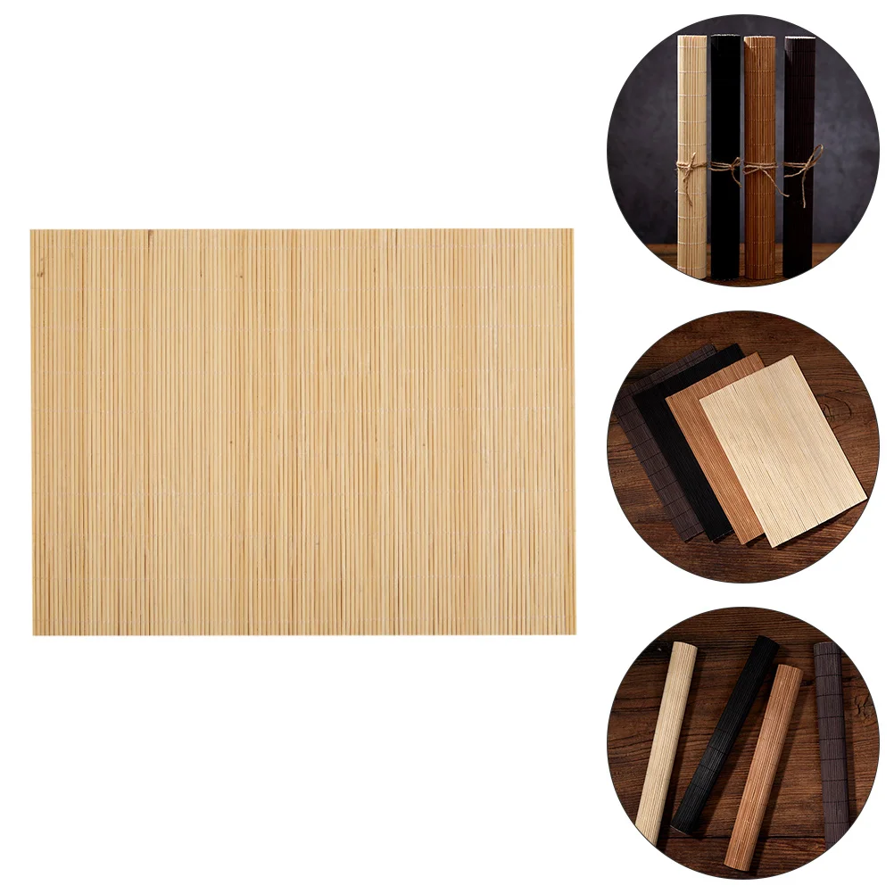 

Bamboo Slats Photography Backdrop Pad For Tea Ceremony, Photo Display Tool, Bamboo Table Mat, Studio Props Set