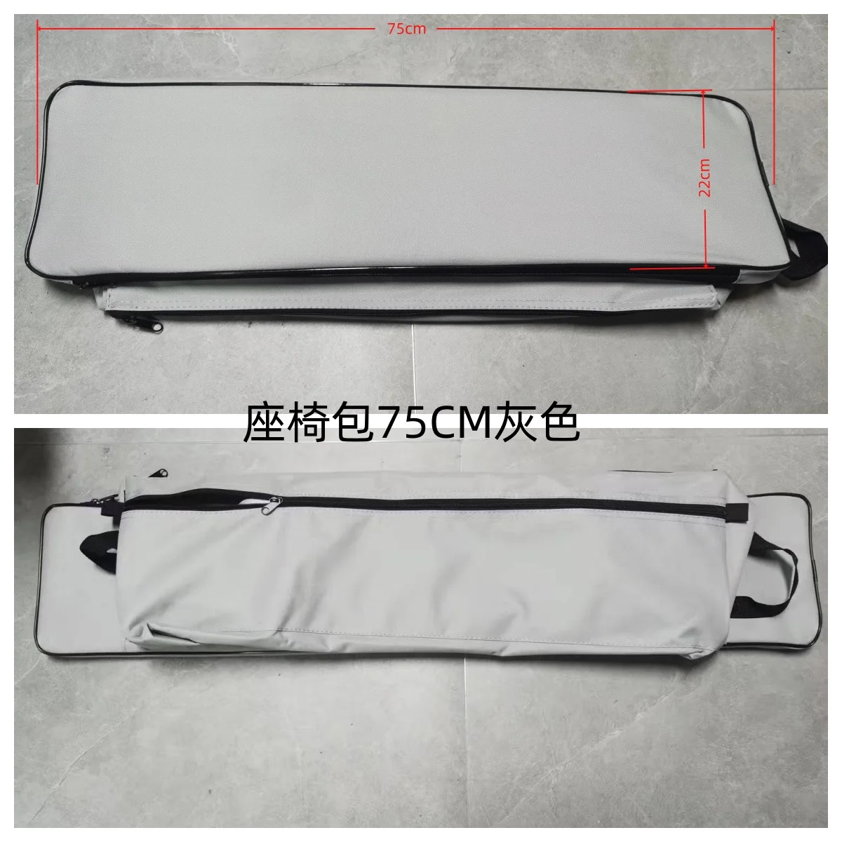 New 420D Coated Oxford Inflatable Boat Seat Storage Bag With Padded Seat Cushion For Fishing Canoe/PVC Kayak/Assault oats/Rowing