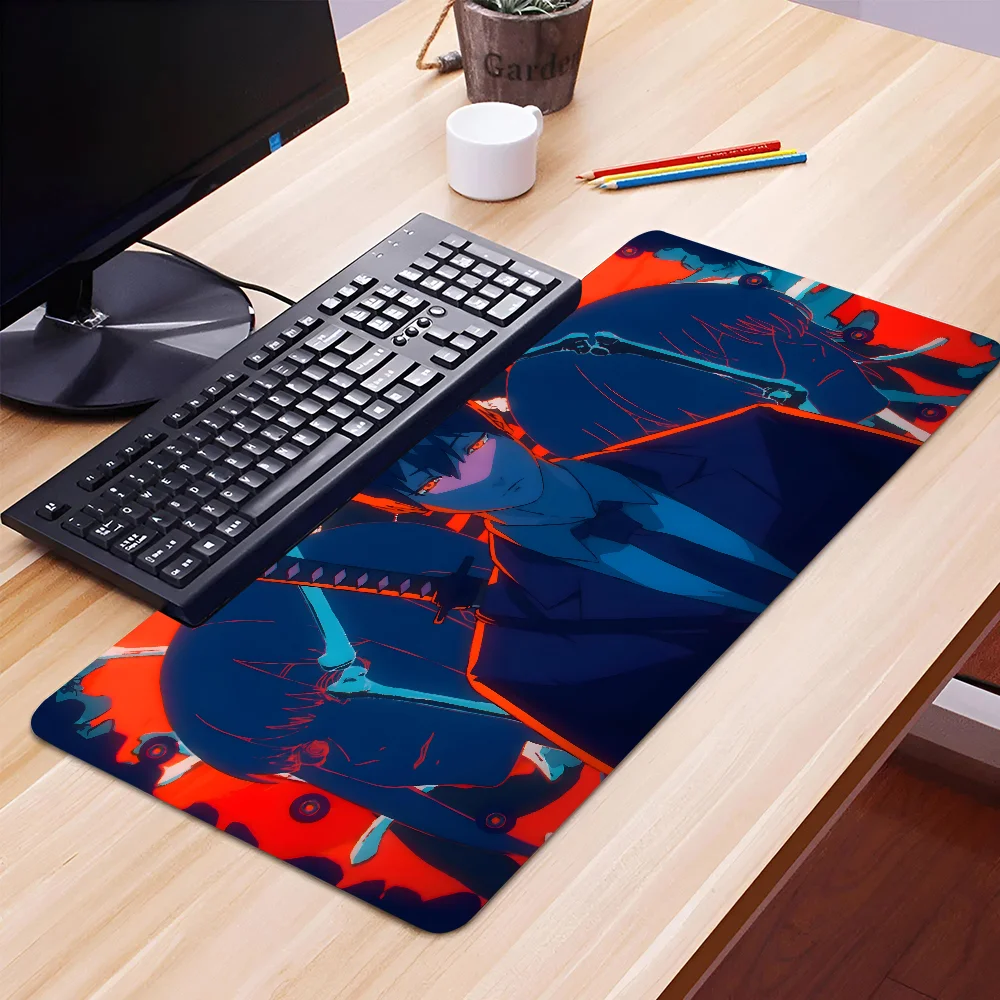 1pc C-Chainsaw Man H-Hayakawa Aki Non-slip Mouse Pad Suitable For Office Computers Laptops E-sports Game Desk Mats XXL Keyboard