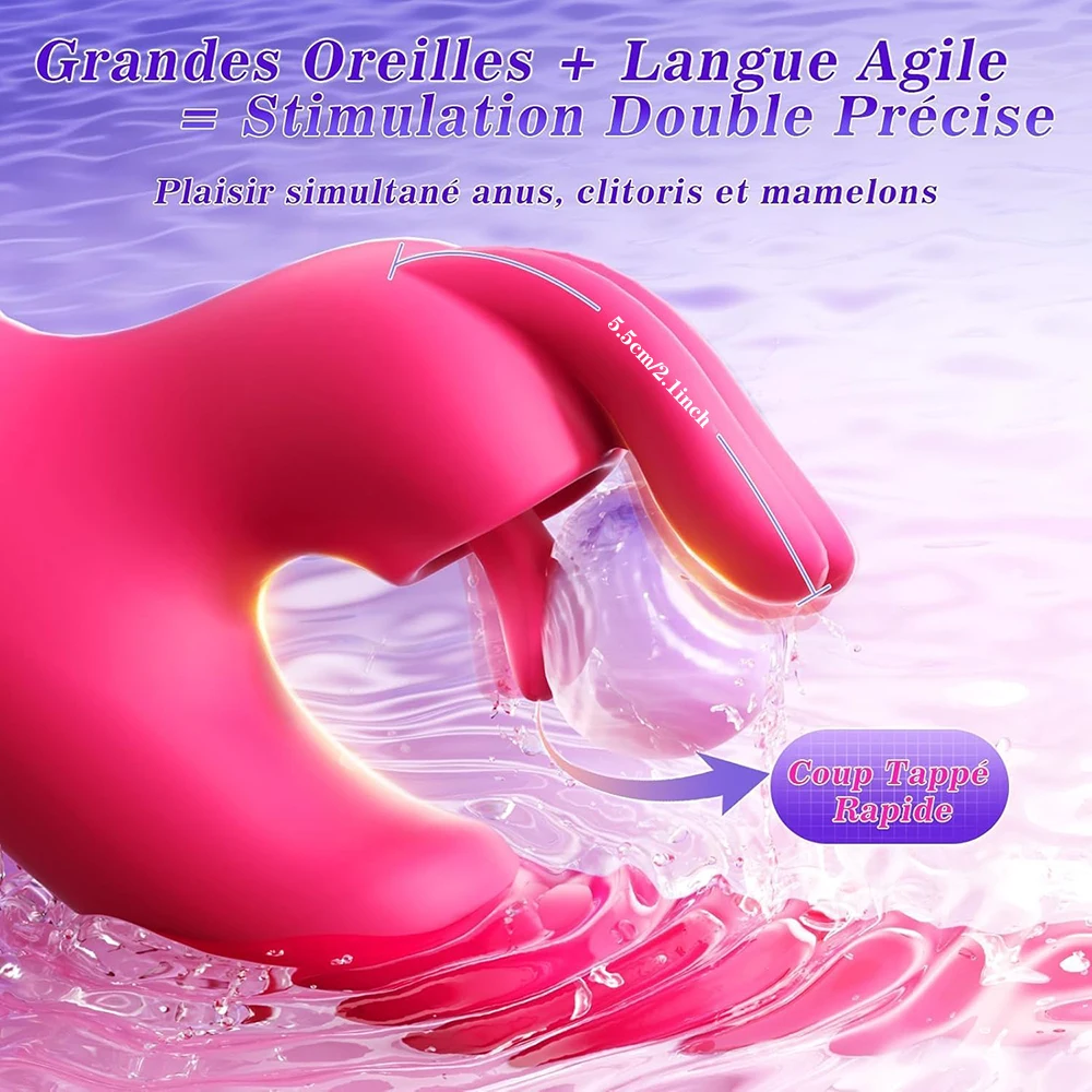 Vagina Clit Rabbit Vibrator For Women G-Spot Vibrator Clitoris Stimulator Female Masturbation Adult Goods Sex Toy For Women_voghion.com