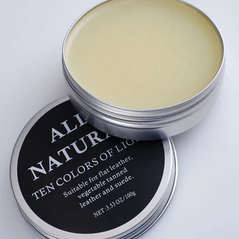 30ml/100ml Mink Oil Cream For Leather Shoes Bags Leather Care Cream Leather Maintenance Cream Leathercraft Accessories - view 6