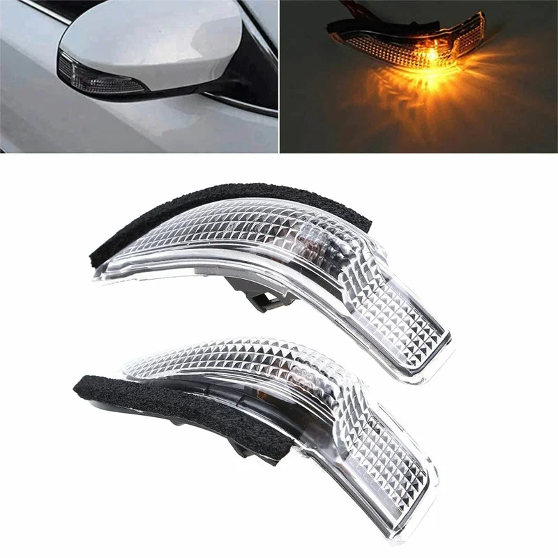 Rearview Mirror Turn Signal For TOYOTA CAMRY COROLLA YARIS Prius C AvalonScion iM VENZA 81740-52050 Flashing Turn Signal Lights