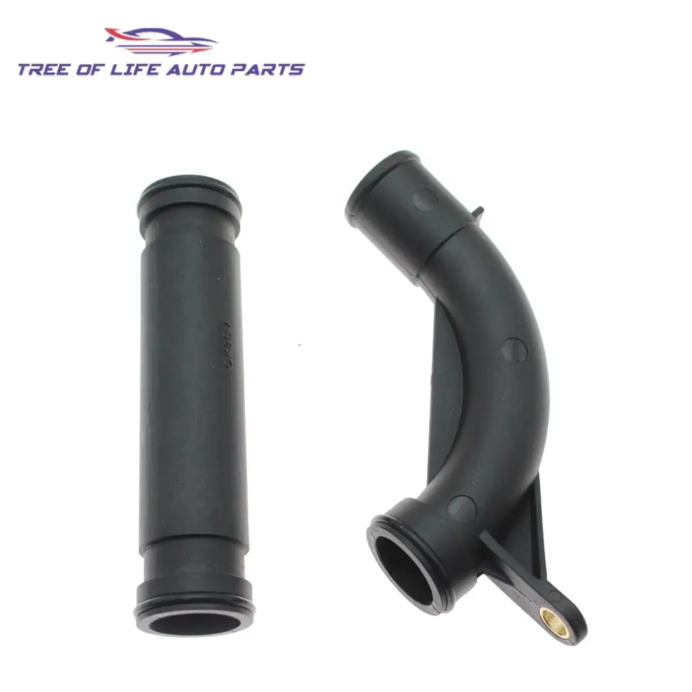 Refrigerante Termostato Tomada de Água, Tubo Intlet para Kia Carnival 2.5L 2000-2005 Sedona 0K95K15290A 0K9BV15280A 0K95K15290 0K9BV15280