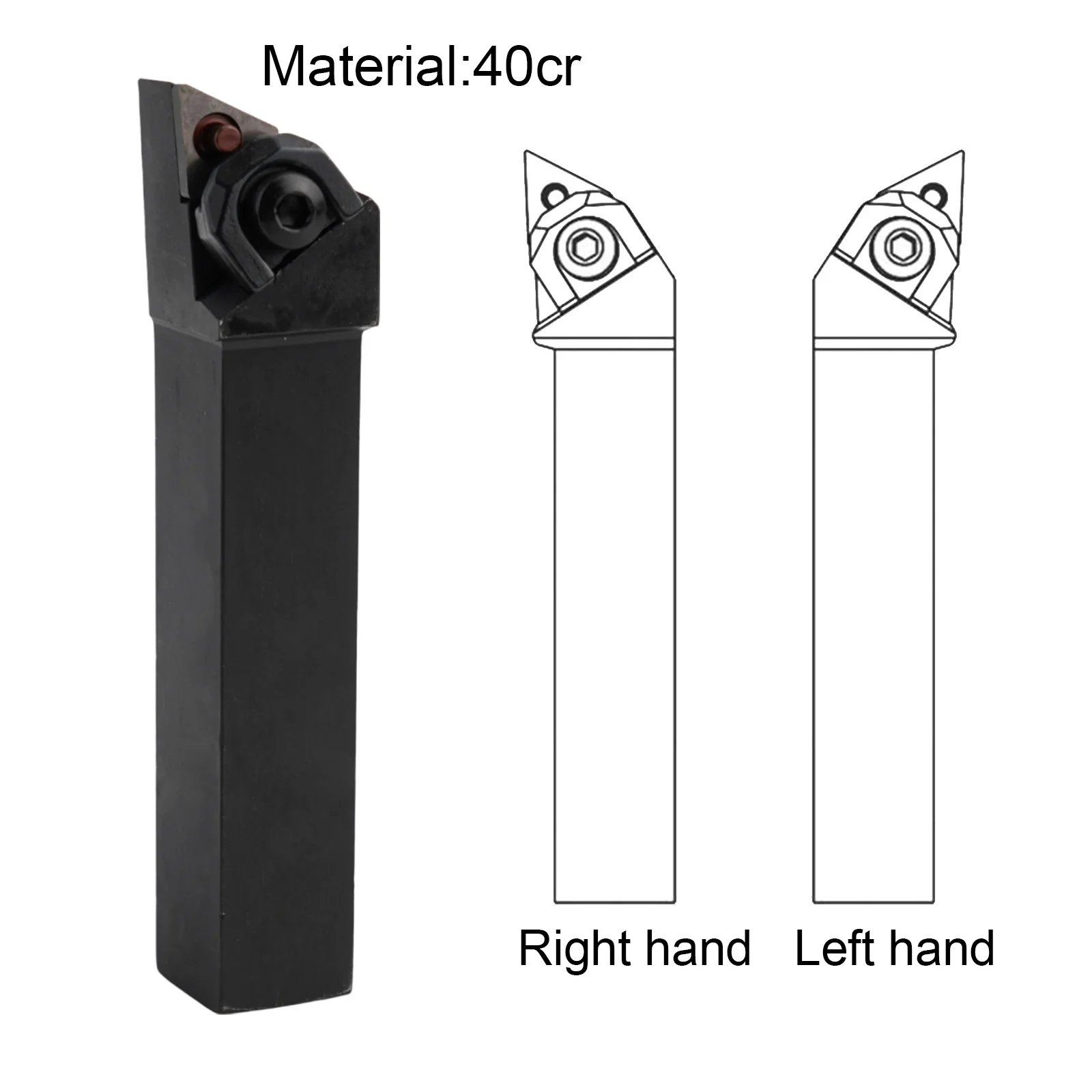 Accessories Turning Tool Holder Lightweight Right-hand Study Blade Exquisite Long Lasting Brand New High Quality